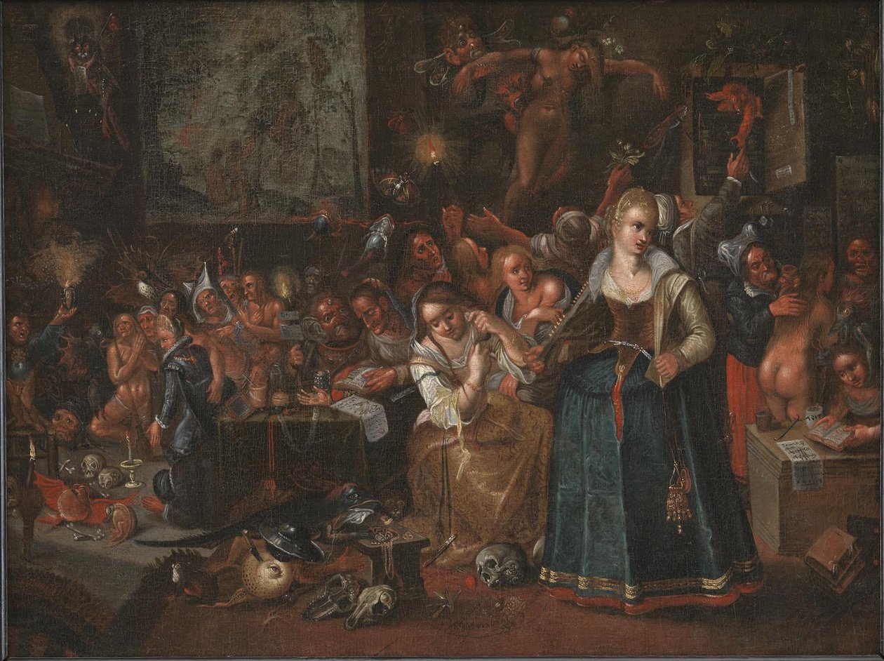 cadılar Şabat by Frans Francken d.Y.