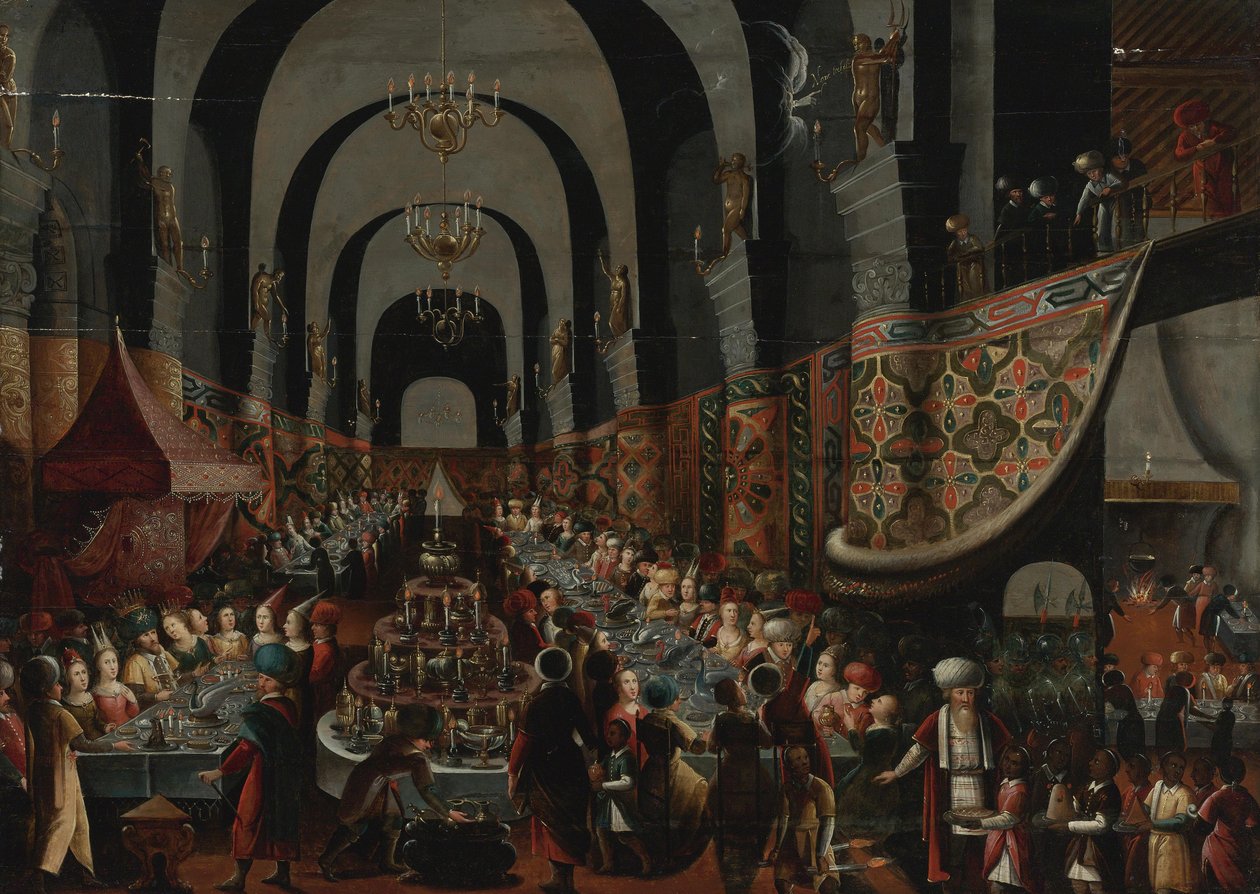 Belşatsar Bayramı by Frans Francken the Younger