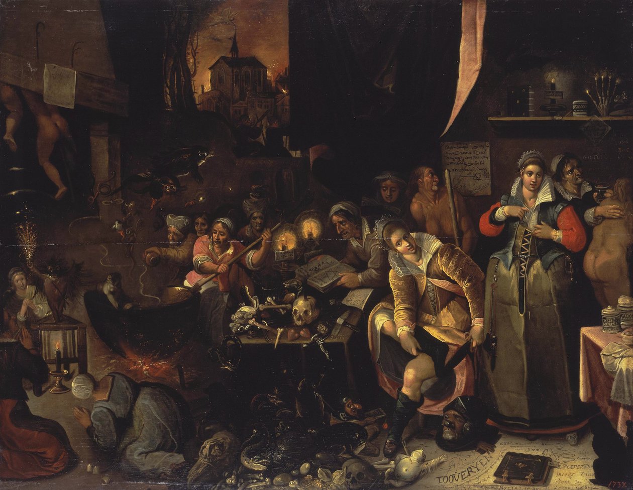 Cadılar Mutfağı, 1606 by Frans Francken the Younger