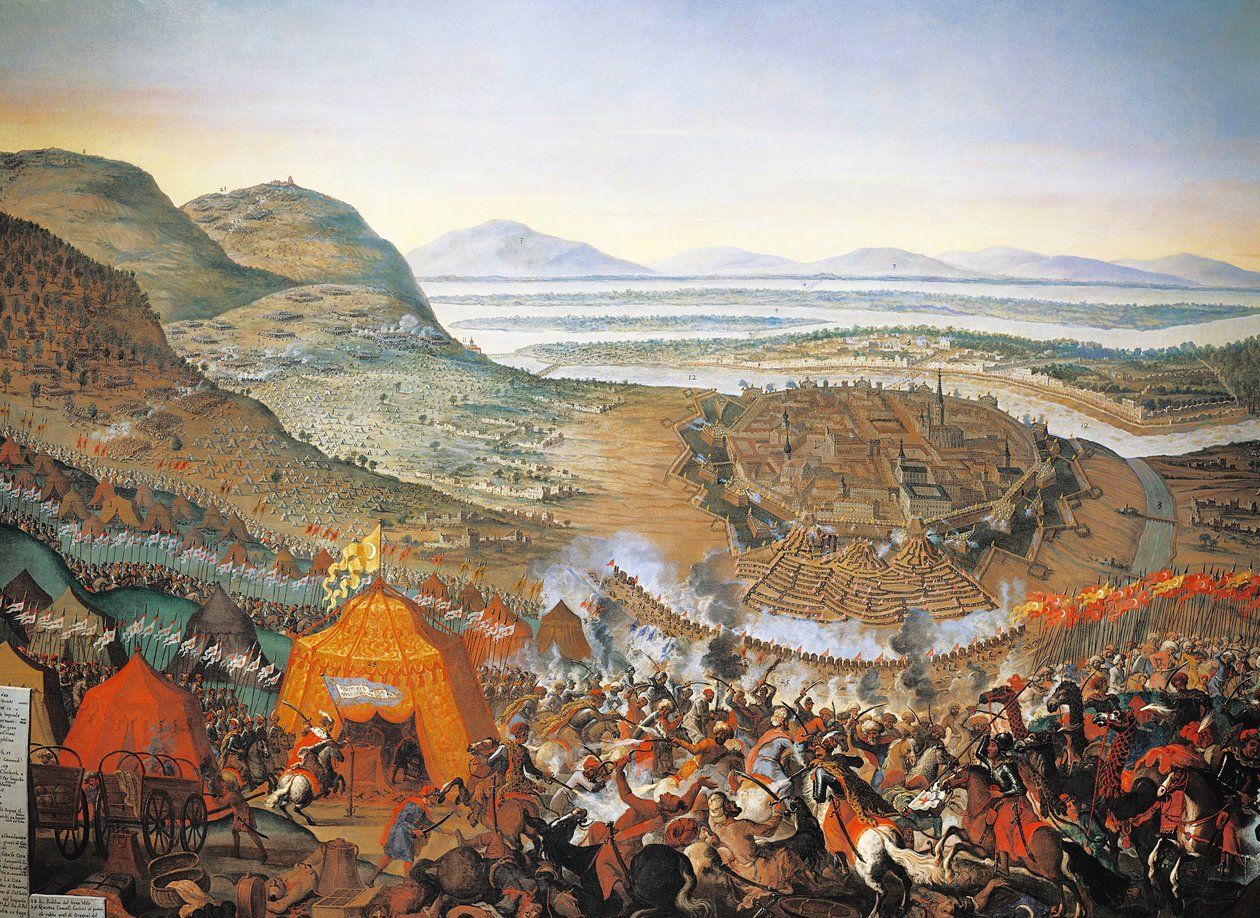Avusturya, Viyana, Türklerin 16 Temmuz Viyana Kuşatması by Frans Geffels
