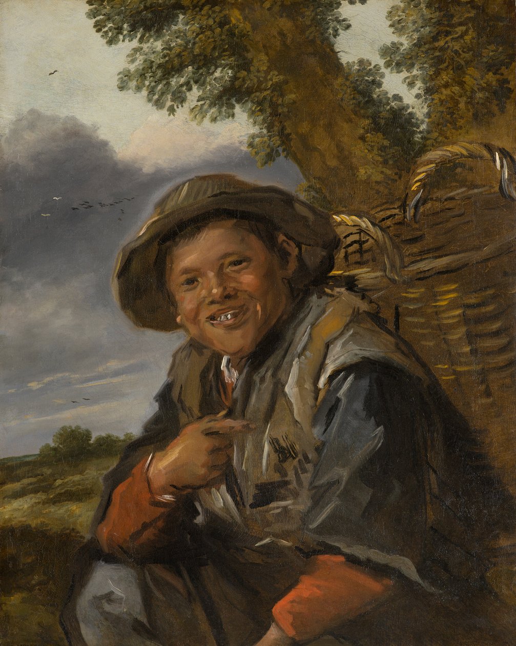 Bir Balıkçı, yaklaşık 1635-1645 (veya sonrası) (tuval üzerine yağlı boya) by Frans Hals