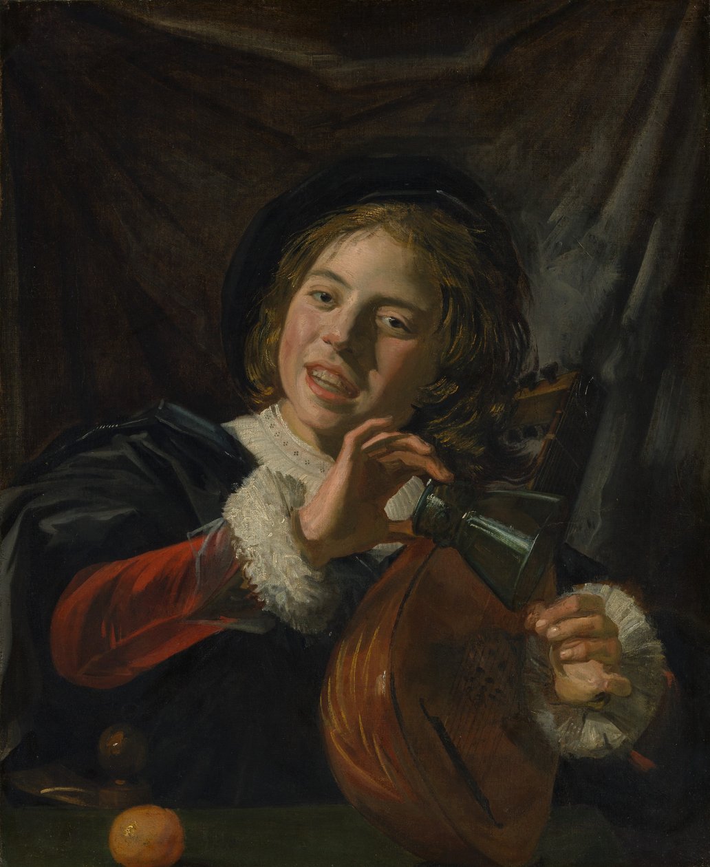 Udlu çocuk, ca. 1625. by Frans Hals