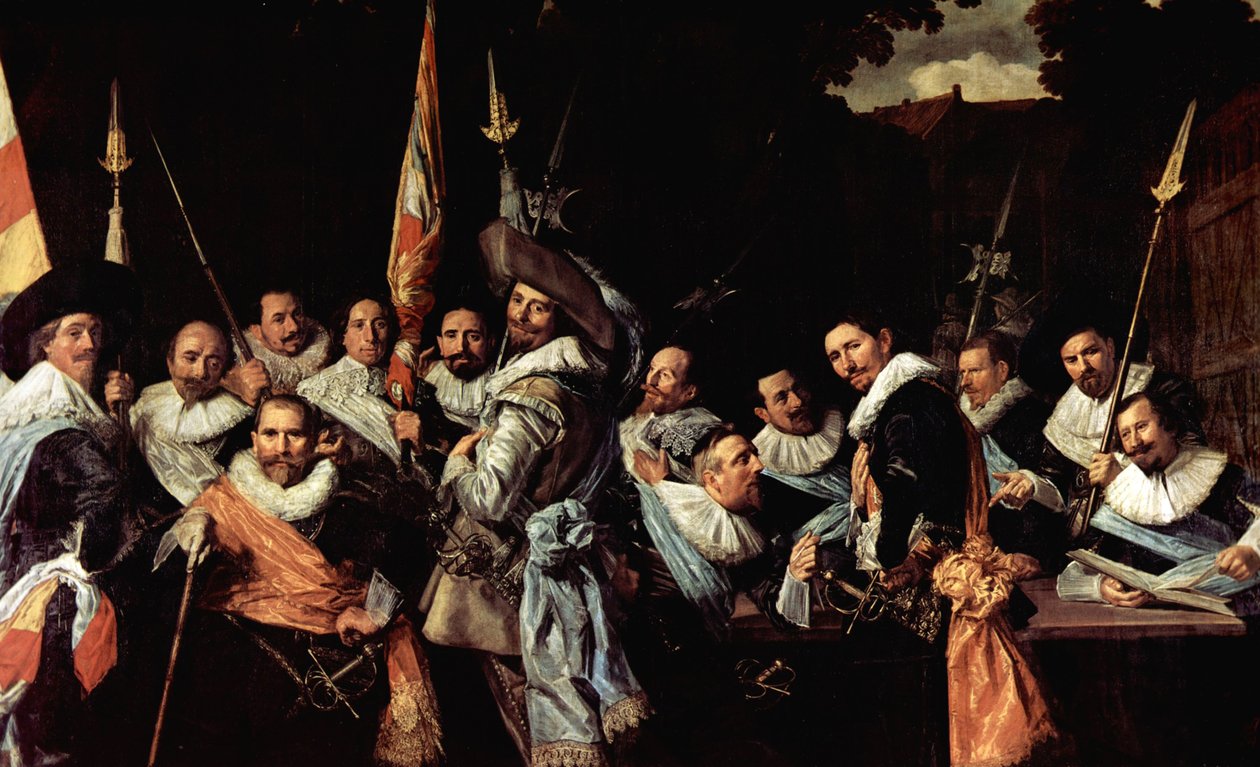 Calivermen Sivil Muhafızları Subay ve Çavuşları Toplantısı by Frans Hals