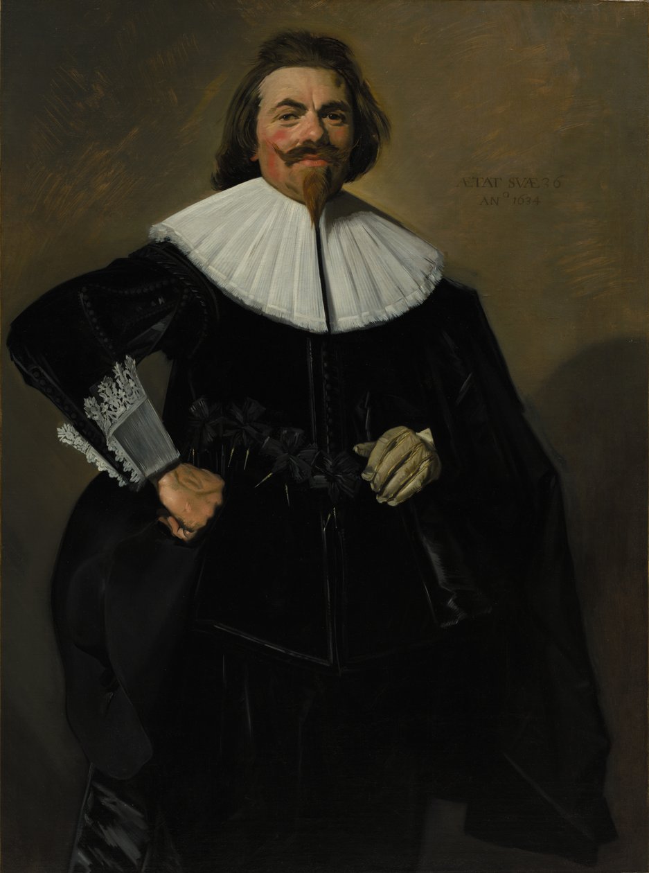 Tieleman Roosterman'ın portresi by Frans Hals