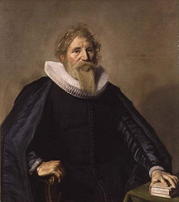 Sakallı Bir Adamın Portresi by Frans Hals