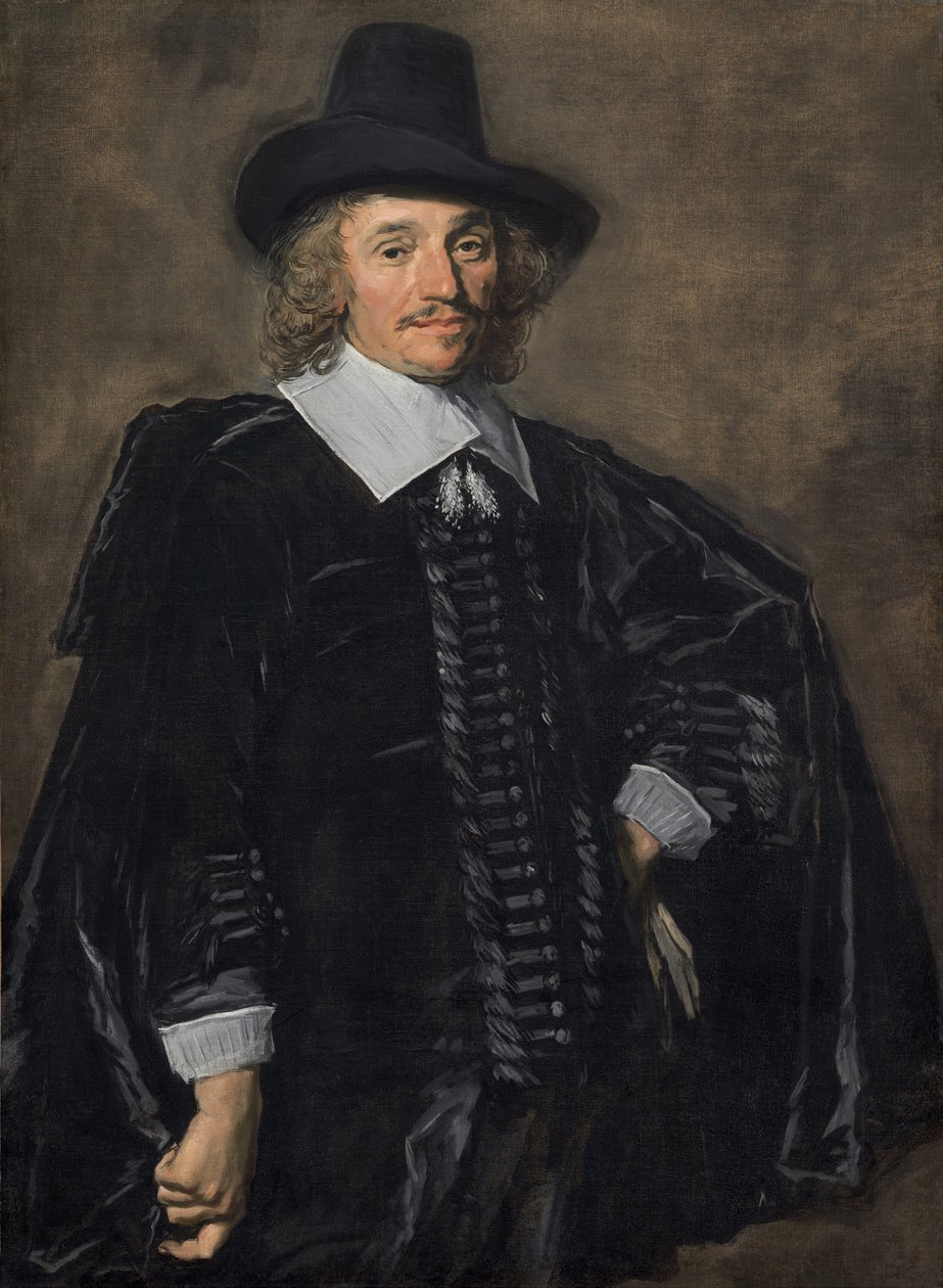 Bir Beyefendinin Portresi, 16501652. by Frans Hals