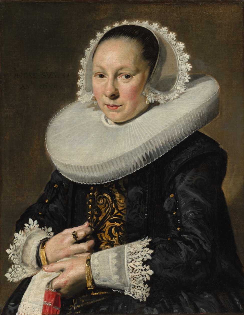 Bir Kadının Portresi, muhtemelen Aeltje Dircksdr. Baba by Frans Hals