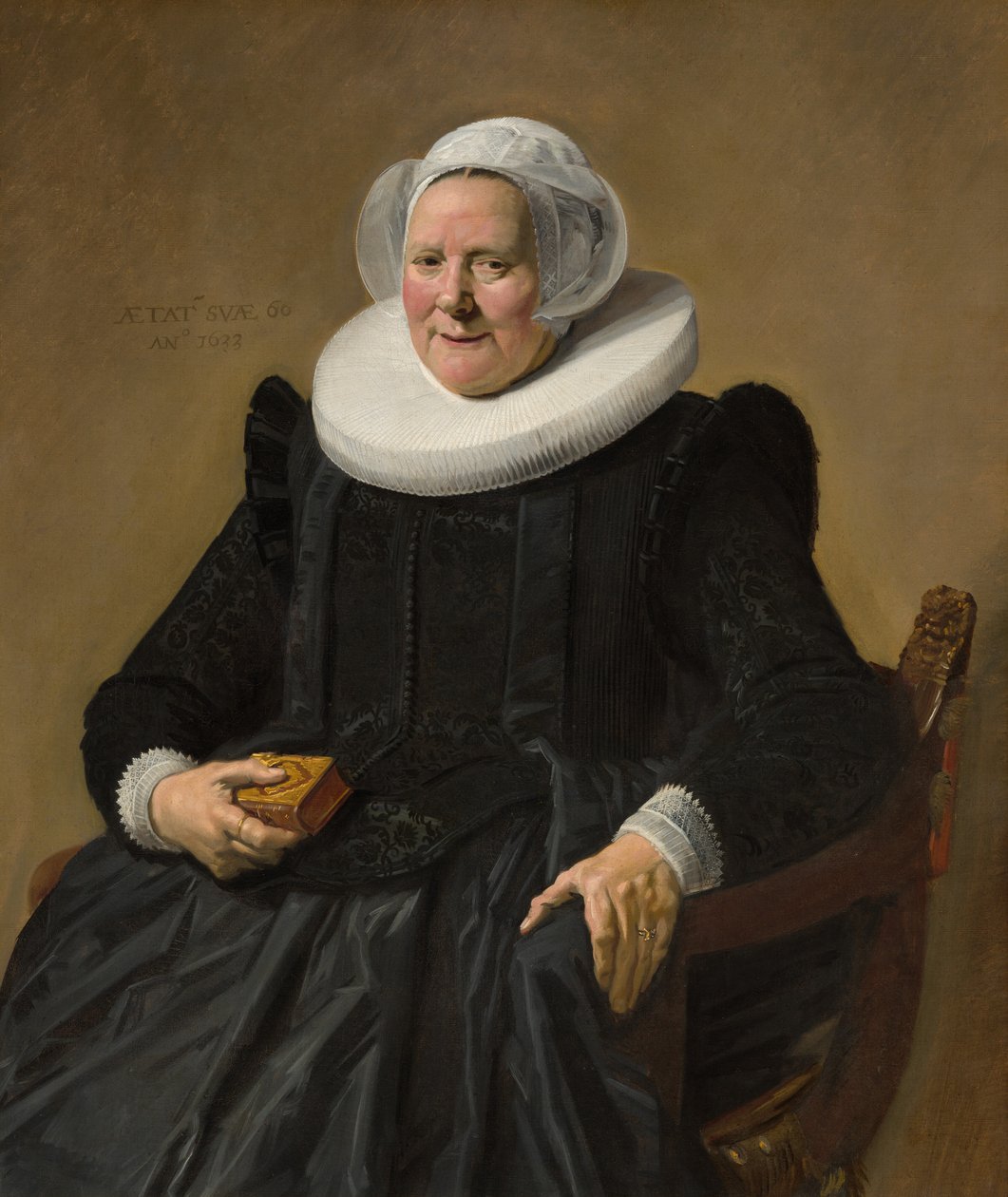 Yaşlı Bir Kadının Portresi by Frans Hals