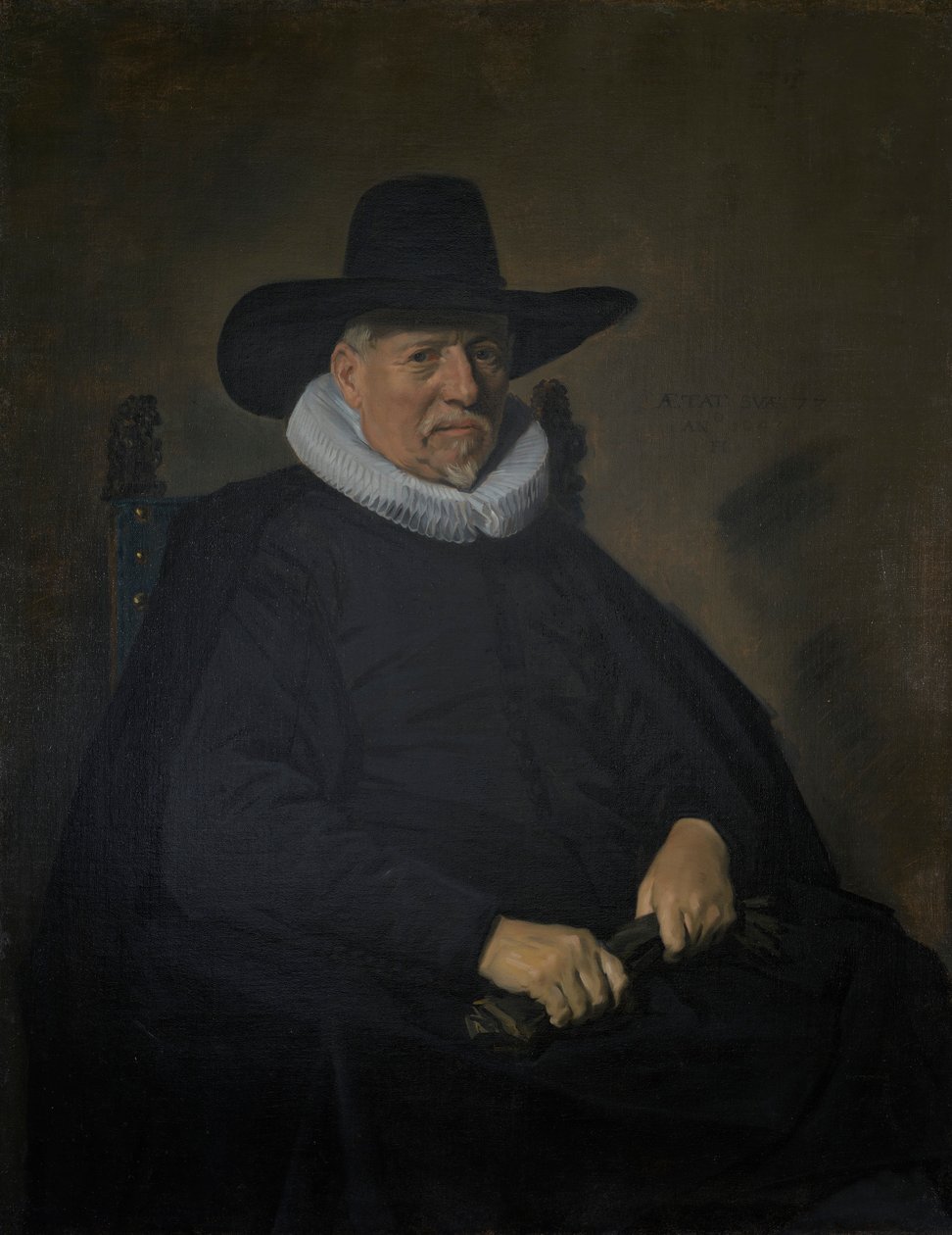 Geleneksel olarak Heer Bodolphe olarak adlandırılan Yaşlı Bir Adamın Portresi by Frans Hals