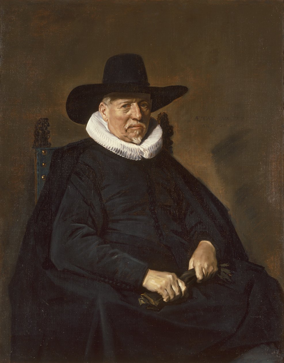 Geleneksel olarak Heer Bodolphe olarak adlandırılan Yaşlı Bir Adamın Portresi, 1643 by Frans Hals