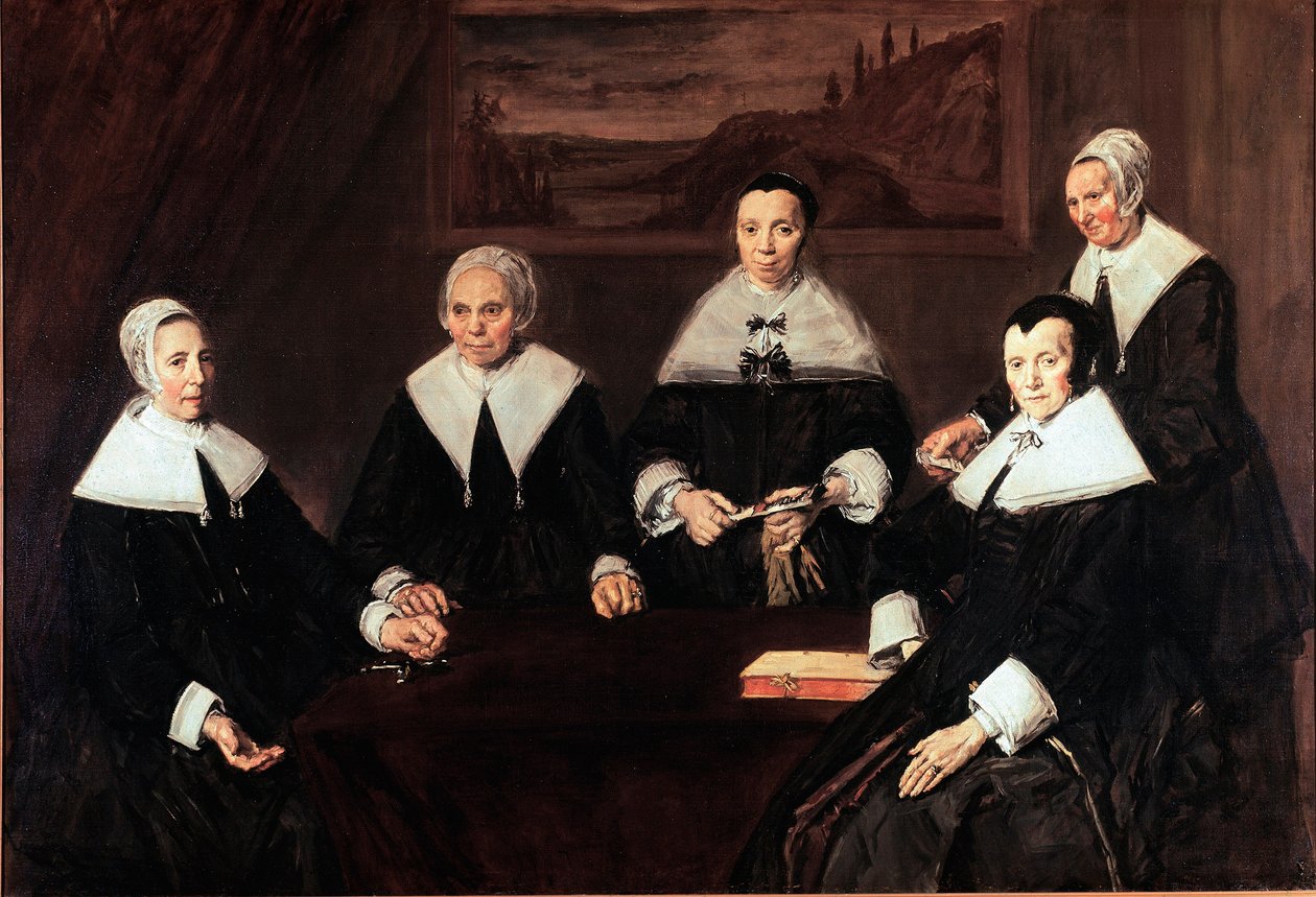 Haarlem Yaşlıları Darülaceze Regents of the Elders of the Elders of Frans Hals (yaklaşık 1580-1666) 1664 Sun. 249,5x170,5 cm Haarlem, Frans Hals Müzesi Hollanda by Frans Hals