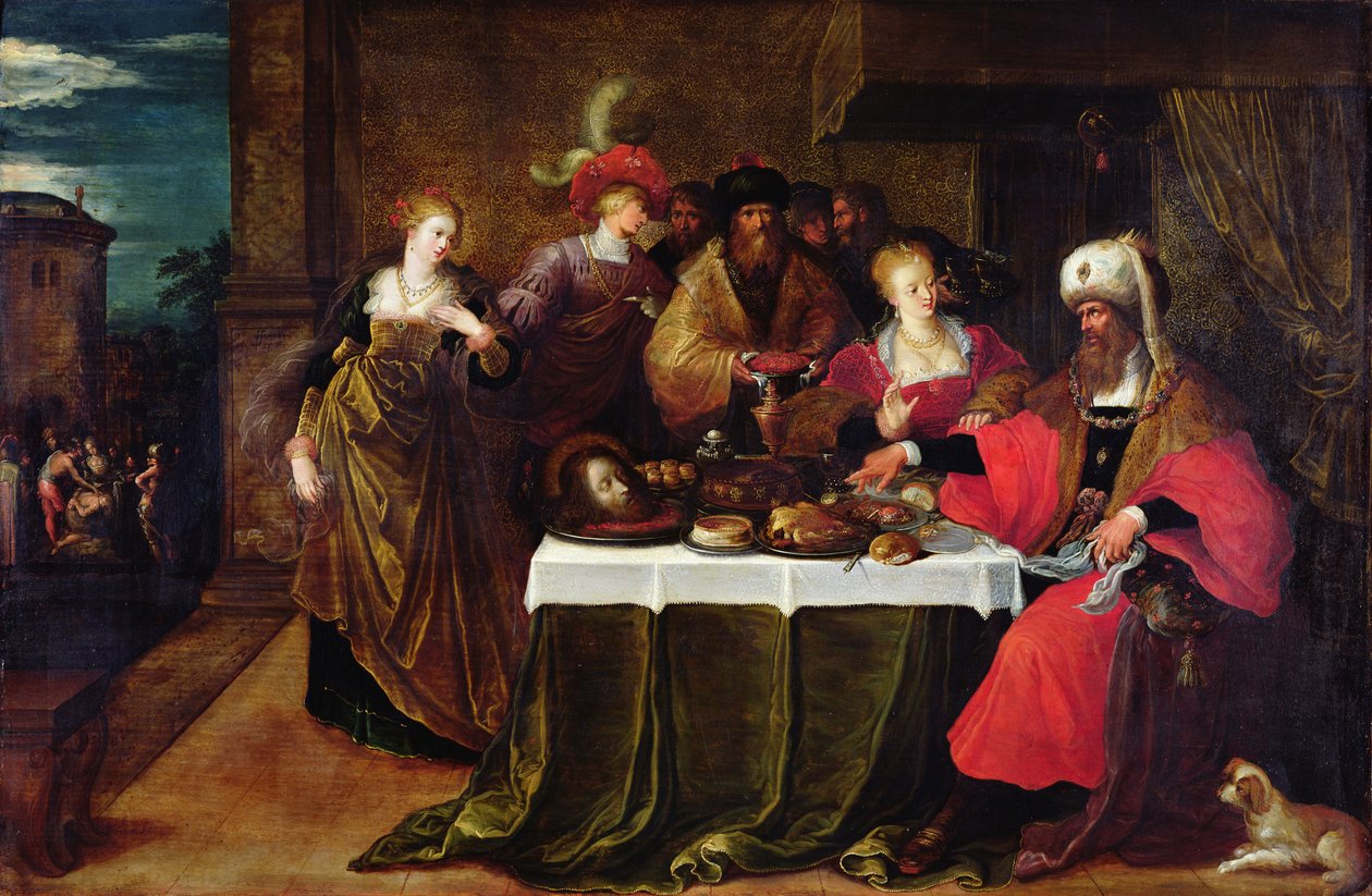 Herod Bayramı by Frans II Francken the Younger