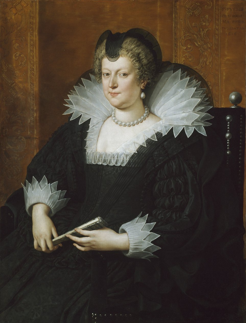 Marie de Medici, 1616 by Frans II Pourbus