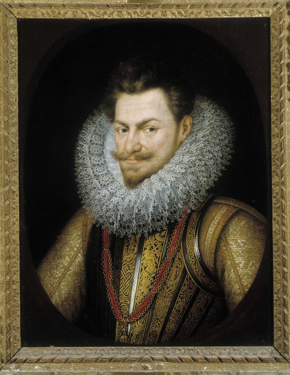 Avusturya Arşidükü Albert, Hollanda Valisi by Frans II Pourbus