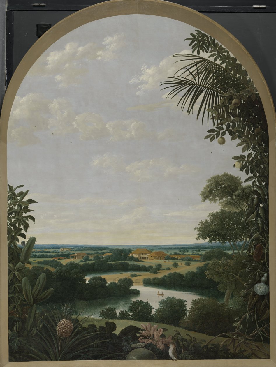 Brezilya'da manzara by Frans Jansz Post