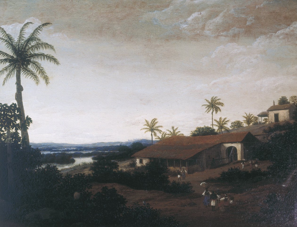 Şeker değirmeni by Frans Post