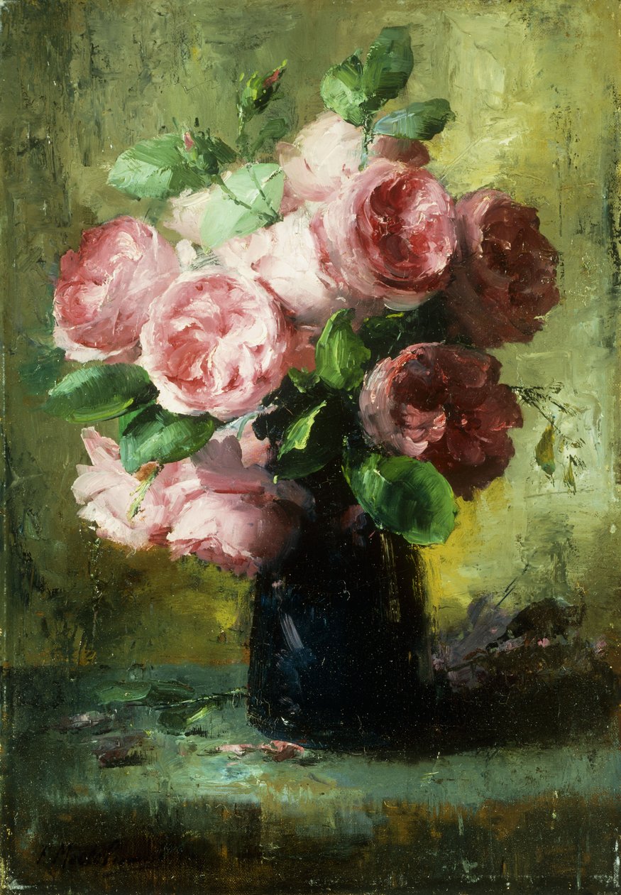 Vazoda Pembe Güller by Frans Mortelmans