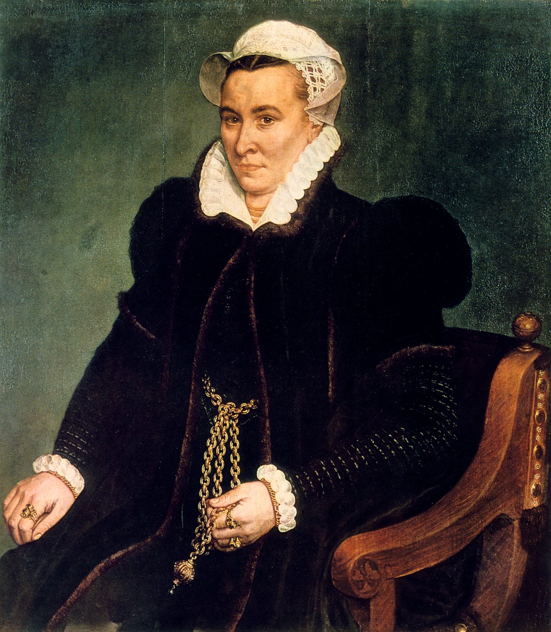 Bir kadının portresi, c1565-1581 by Frans Pourbus the Elder