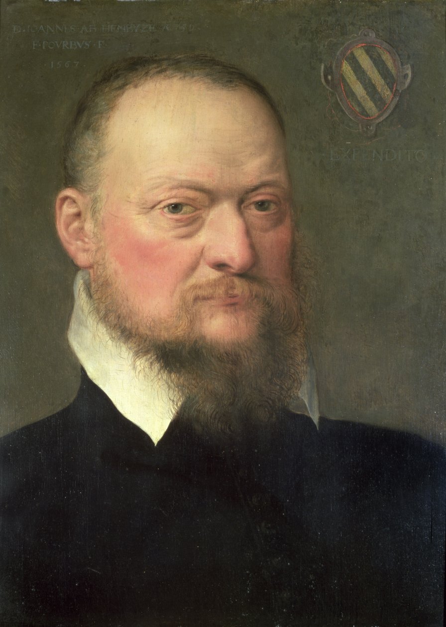 Jan van Hembyze (1513-84), Ghent Kalvinistlerinin takipçisi, 1567 by Frans Pourbus the Younger