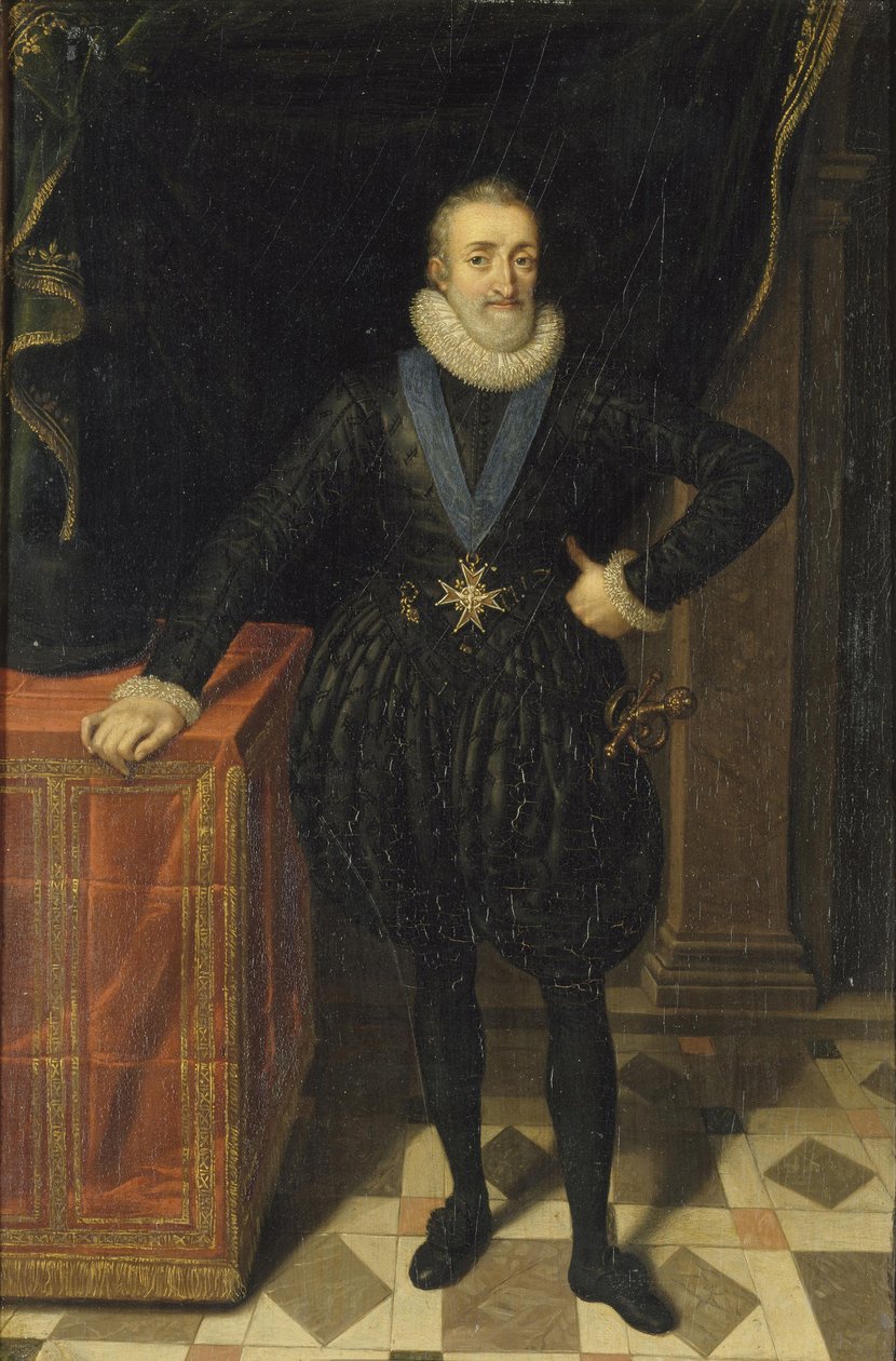 Fransa Kralı IV. Henry by Frans Pourbus the Younger