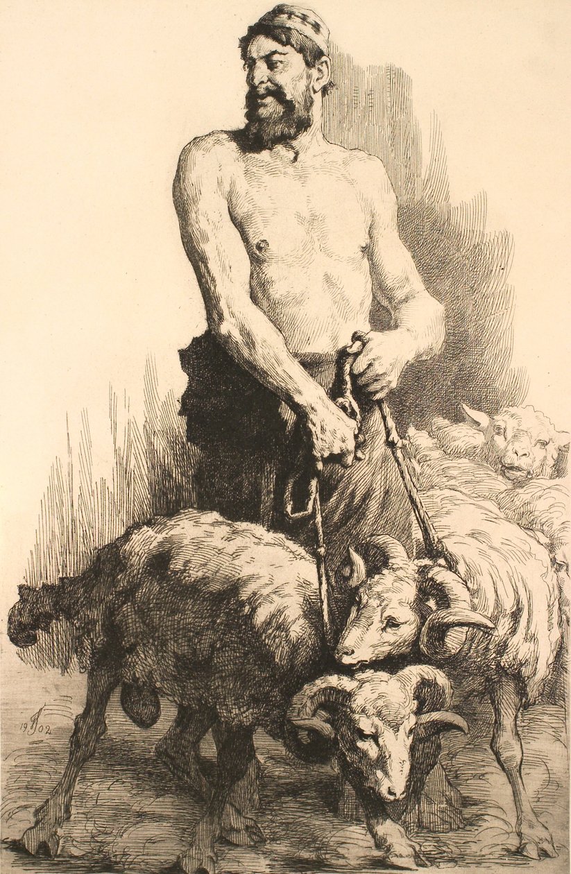 koç ile çoban by Frans Schwartz