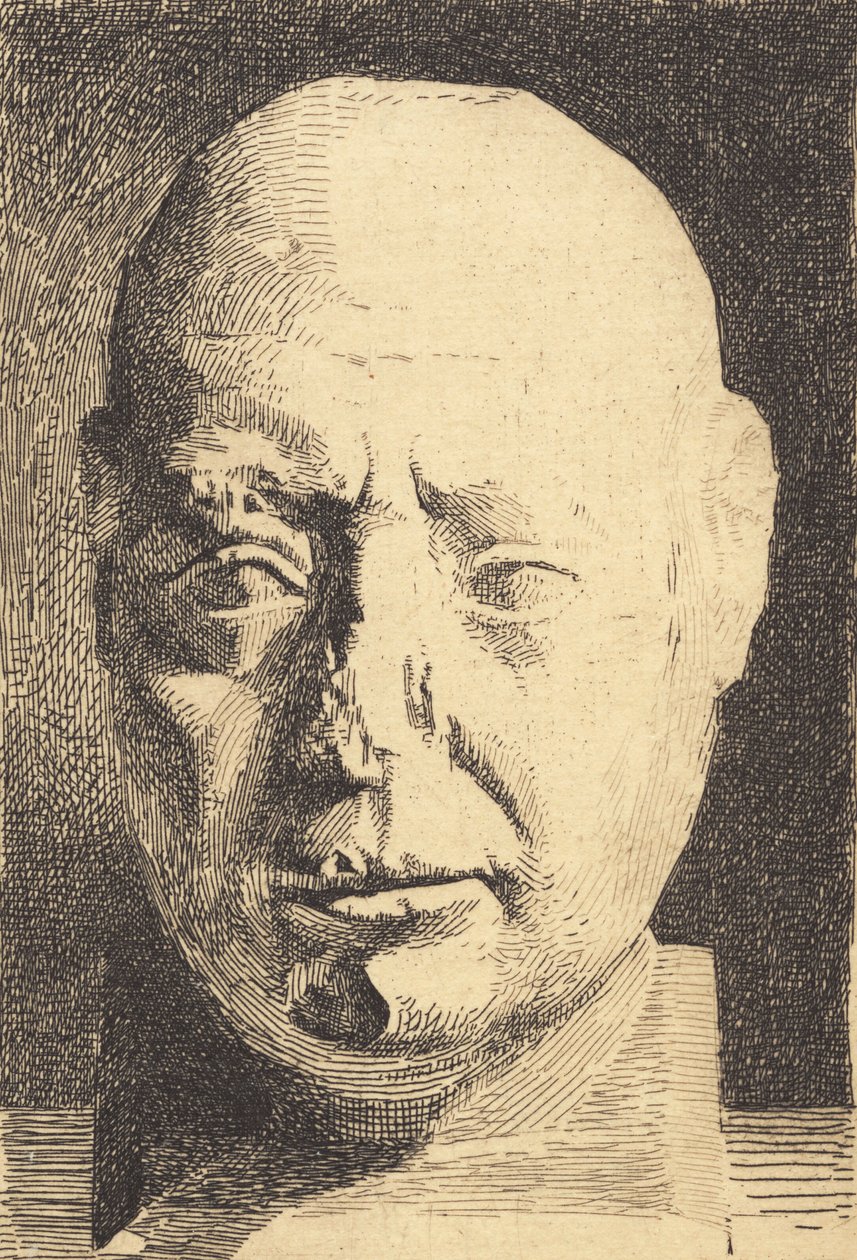 Alçıdan sonra Mısır kafası by Frans Schwartz