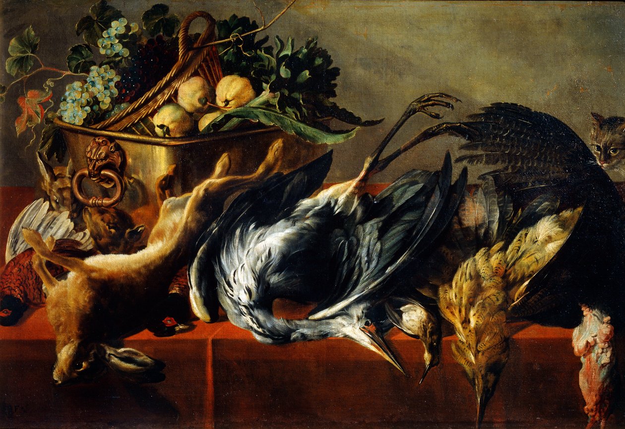Abanoz Sandıklı Natürmort, 17. yüzyıl by Frans Snyders or Snijders