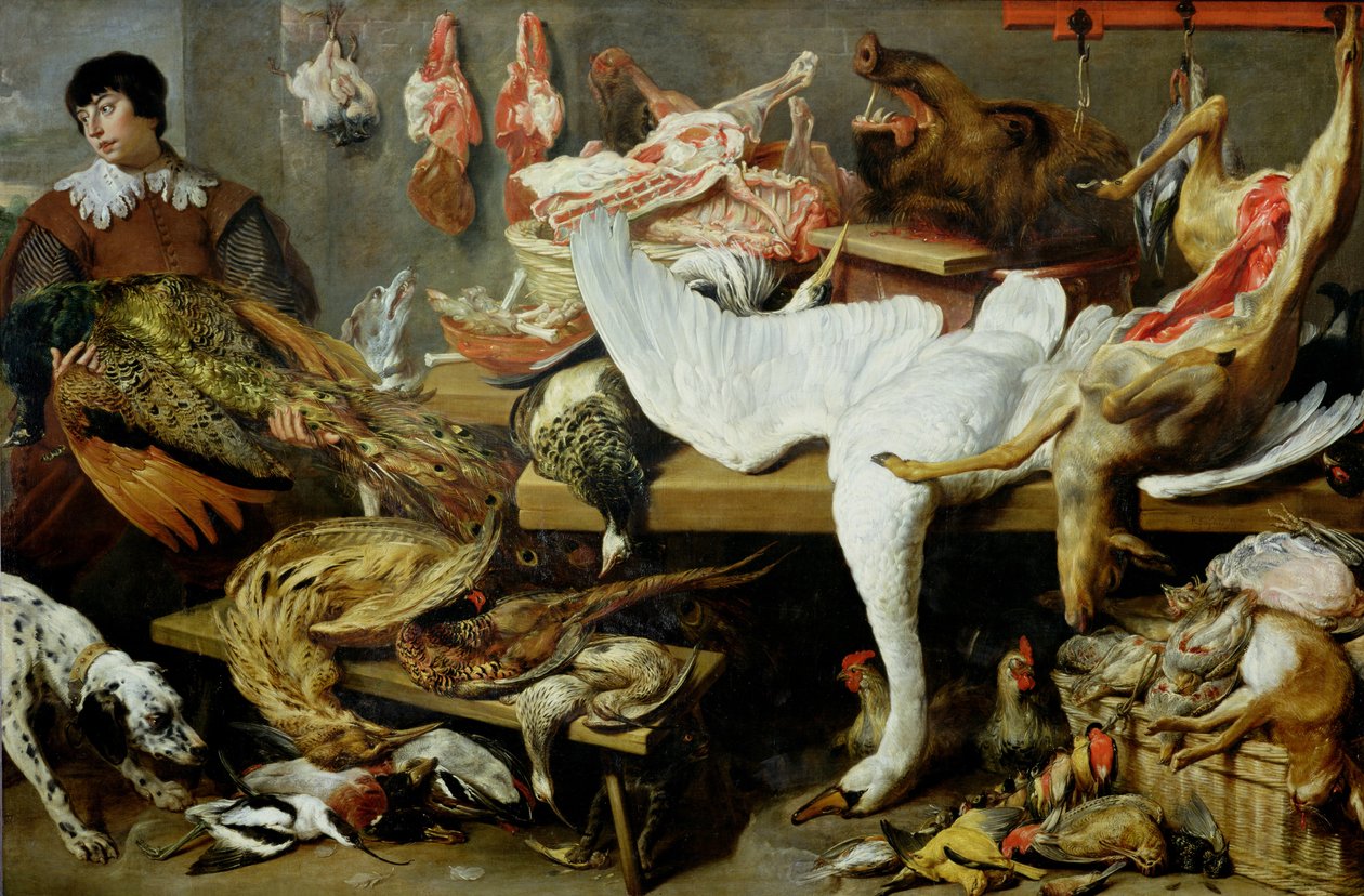 Bir Oyun Tezgahı (tuval üzerine yağlıboya) by Frans Snyders or Snijders