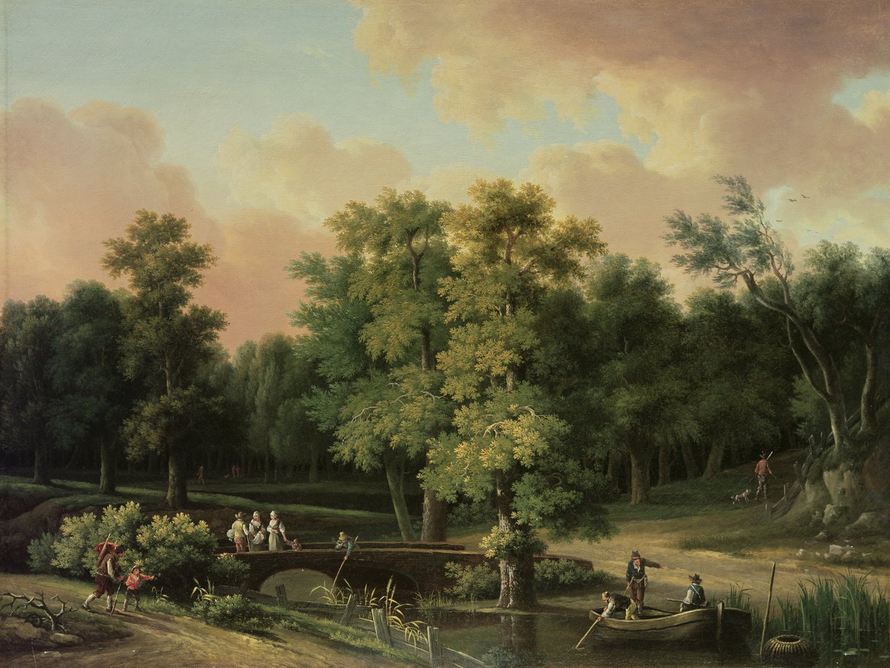 pastoral sahne by Frans Swagers