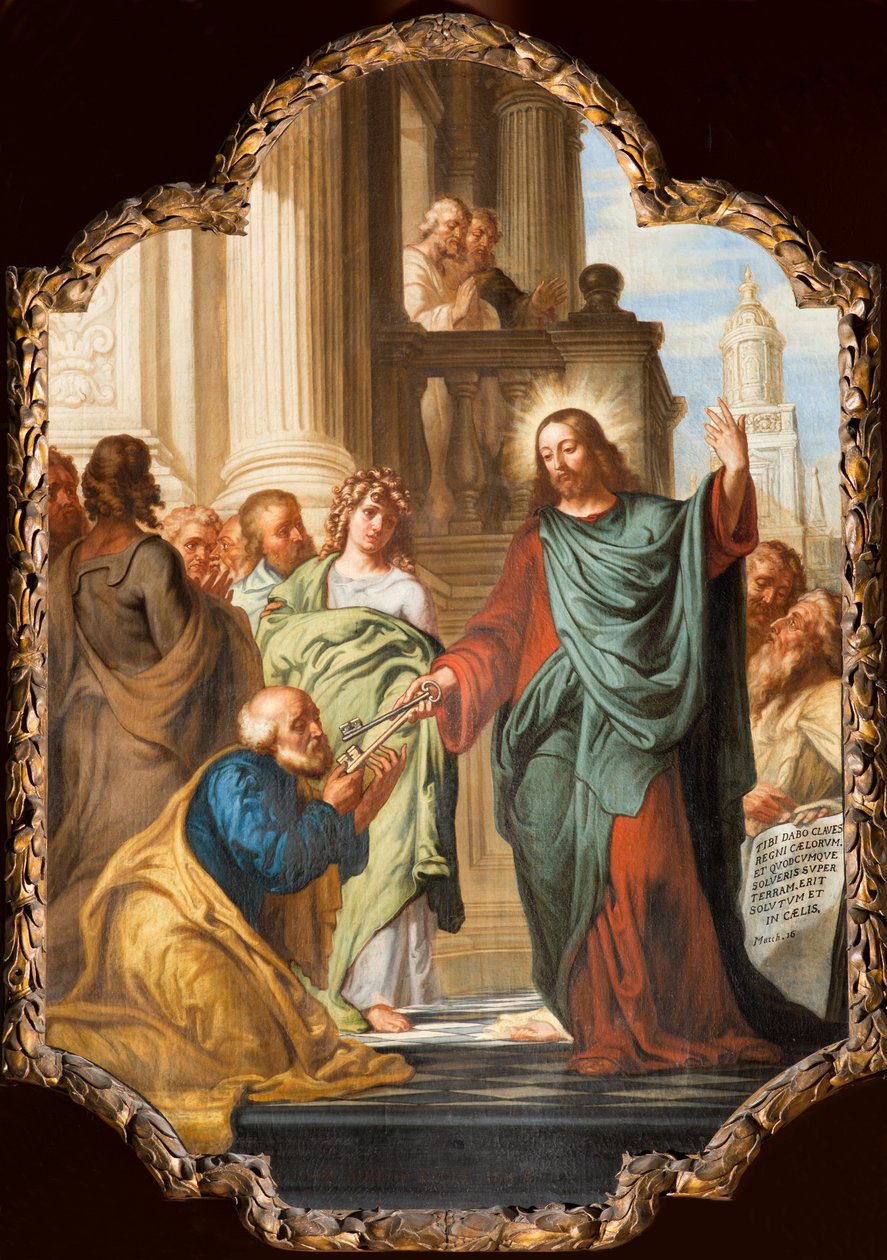 Parish kilisesi (Bizim Leydi Bölge Kilisesi). İç mekan. tablo. Frans Ykens. by Frans Ykens