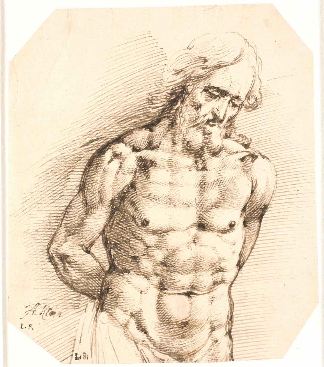 Yarım İsa figürü by Frantz Cleyn