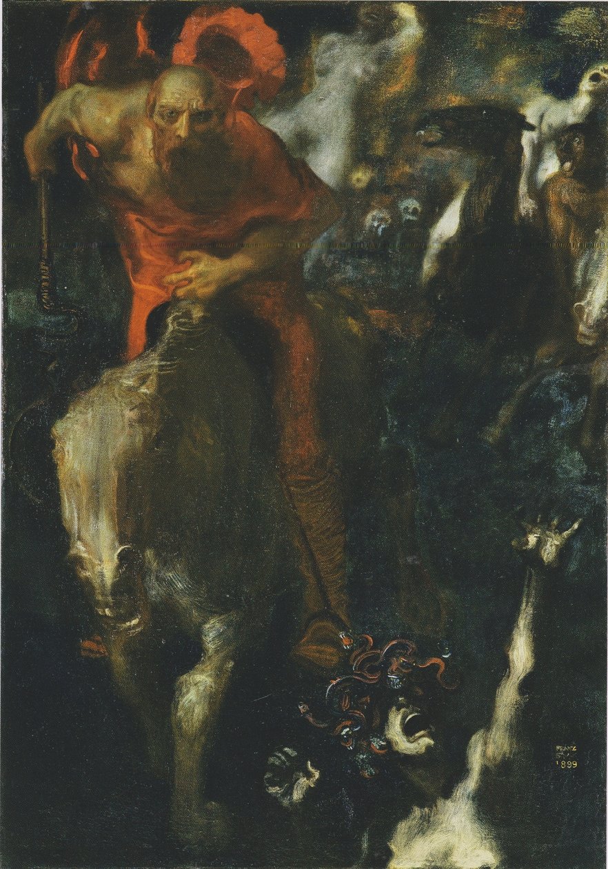 Vahşi av by Franz von Stuck
