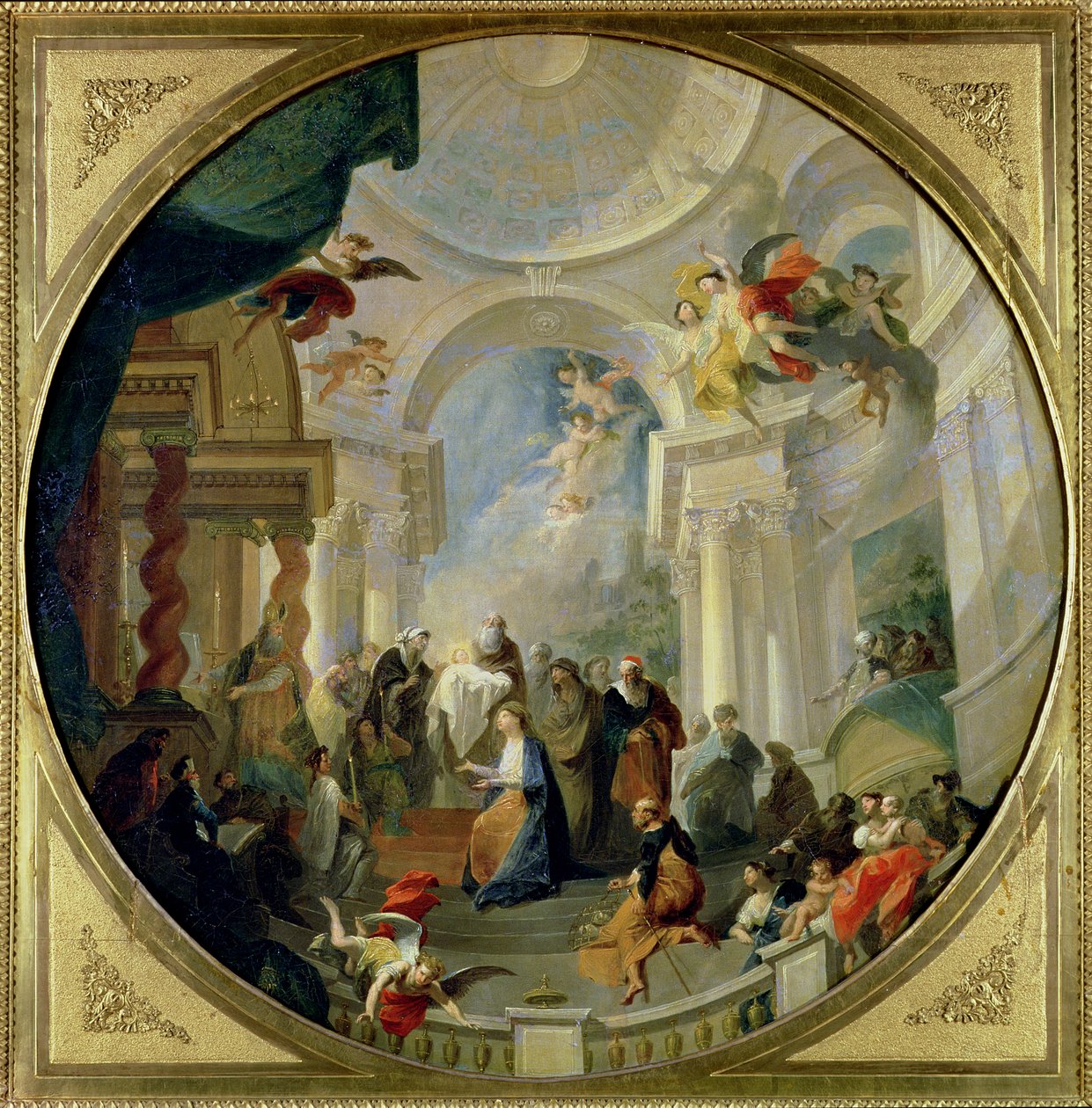 Tapınakta Sunum by Franz Anton Maulbertsch