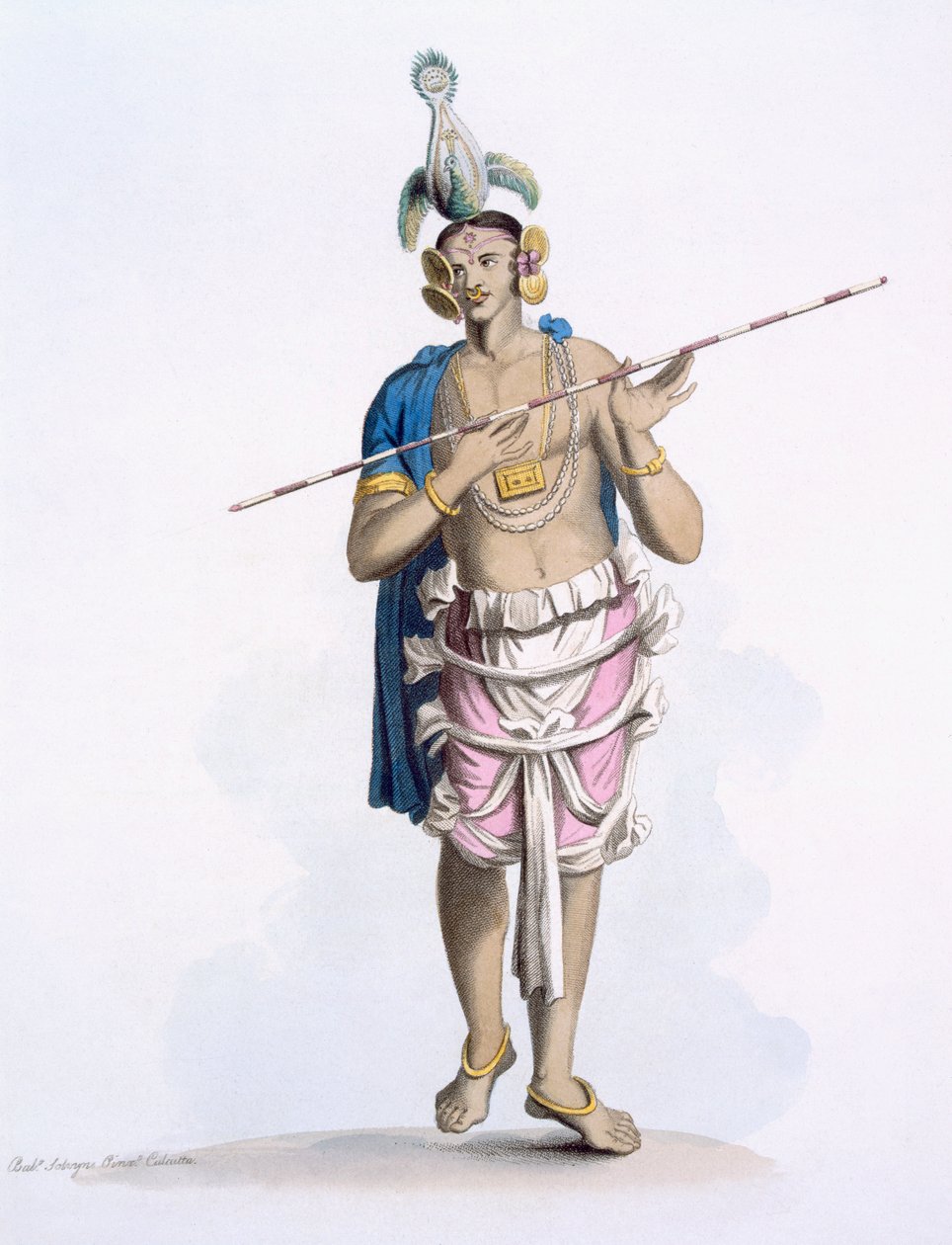 Baluck: E. Orme, 1804 (renkli gravür) tarafından 