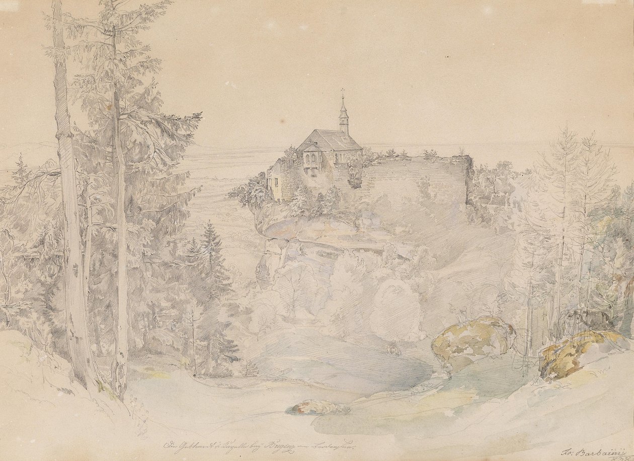 Bregenz yakınlarındaki Gebhardt Şapeli by Franz Barbarini