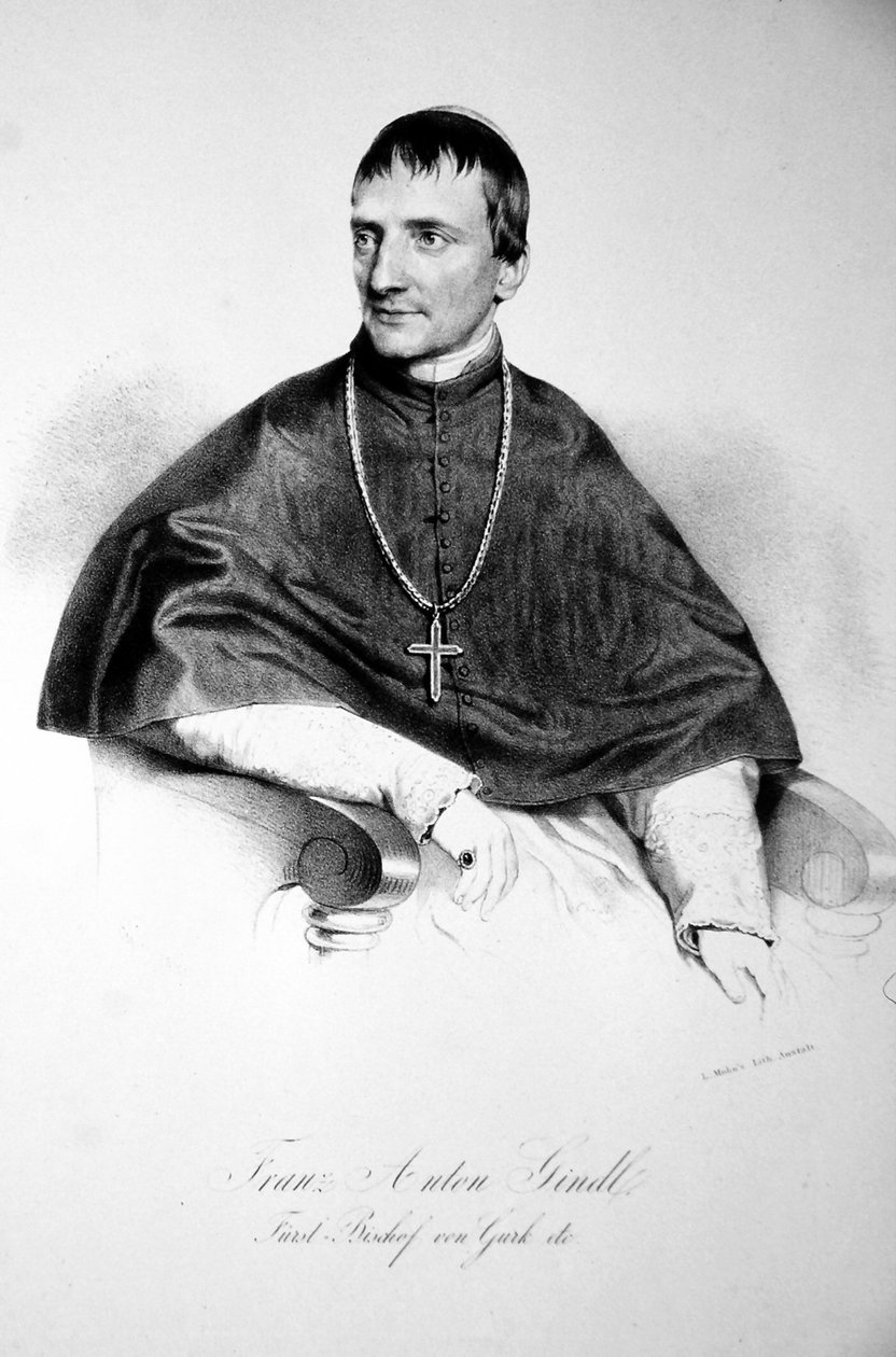 Franz Anton Gindl Brno Piskoposu by Franz Eybl