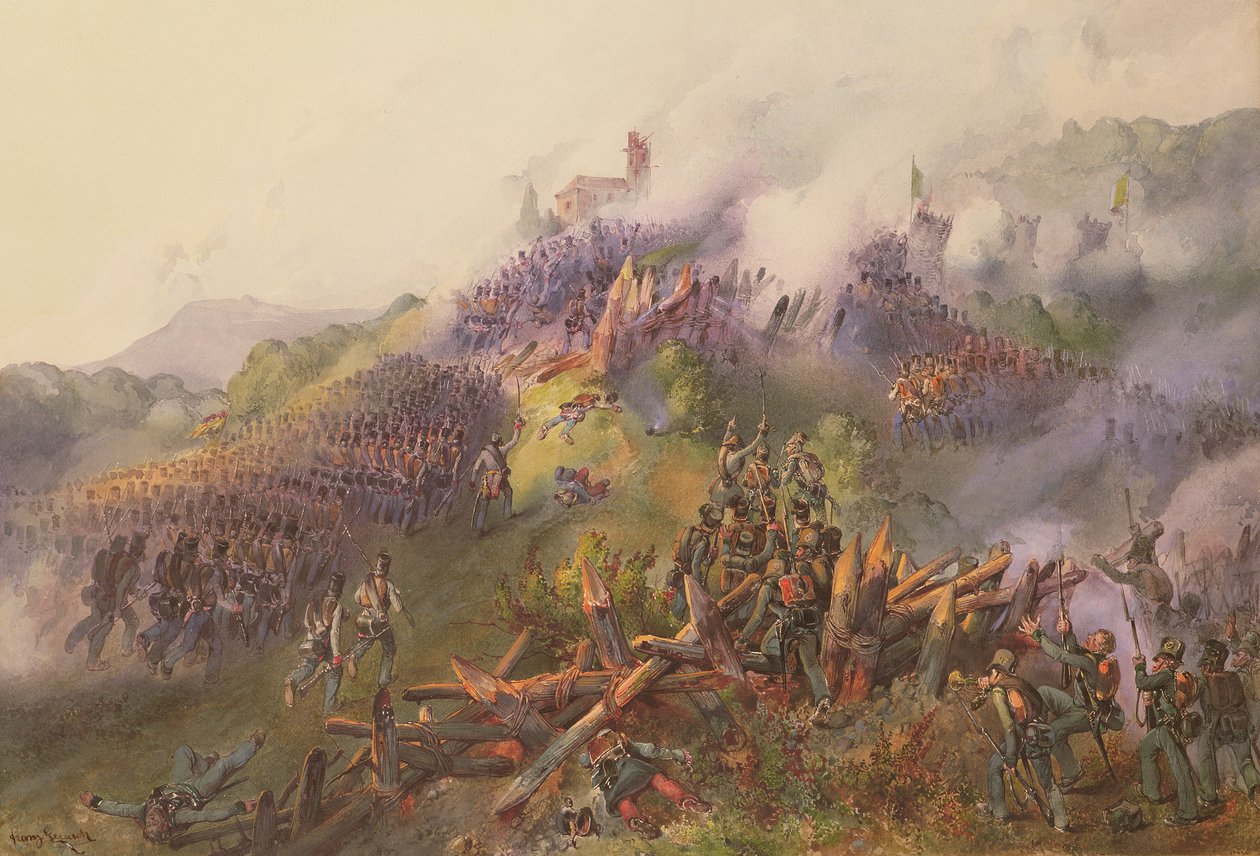 Vicenza Savaşı: Monte Berico