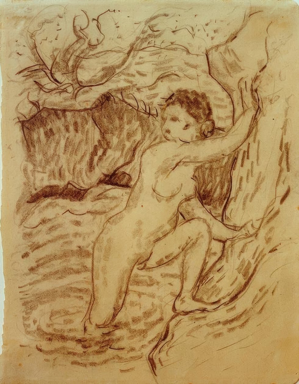 Banyo I (noktasal) by Franz Marc