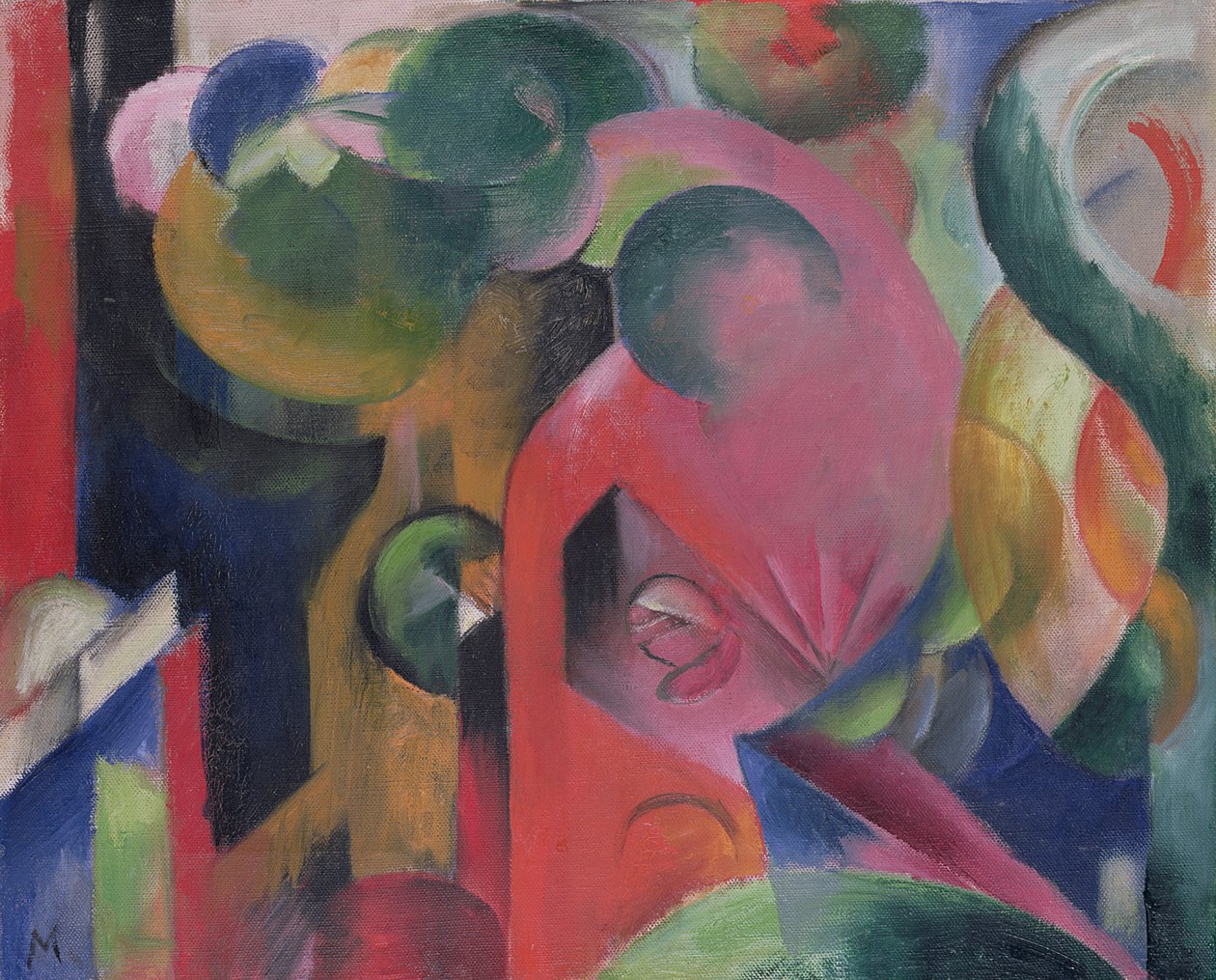 Bozuk Formlar by Franz Marc
