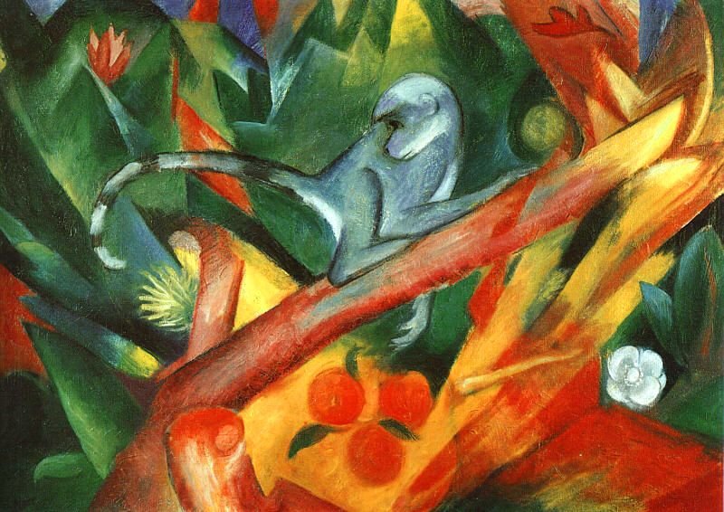Maymun by Franz Marc