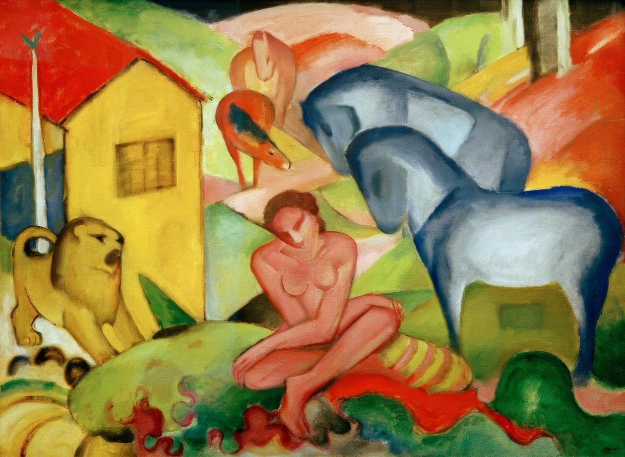 Rüya by Franz Marc