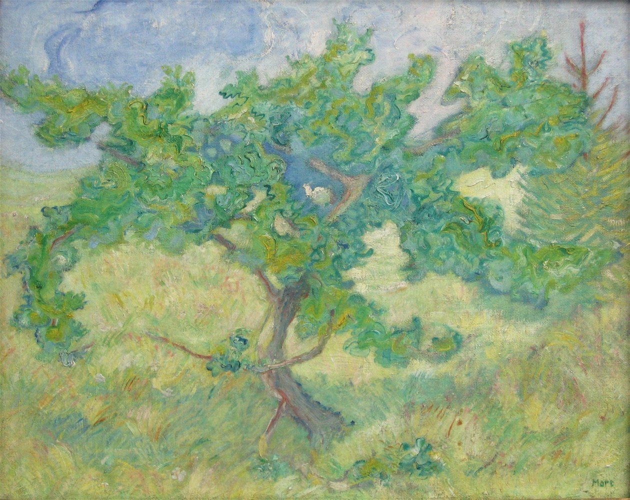 meşe ağacı by Franz Marc