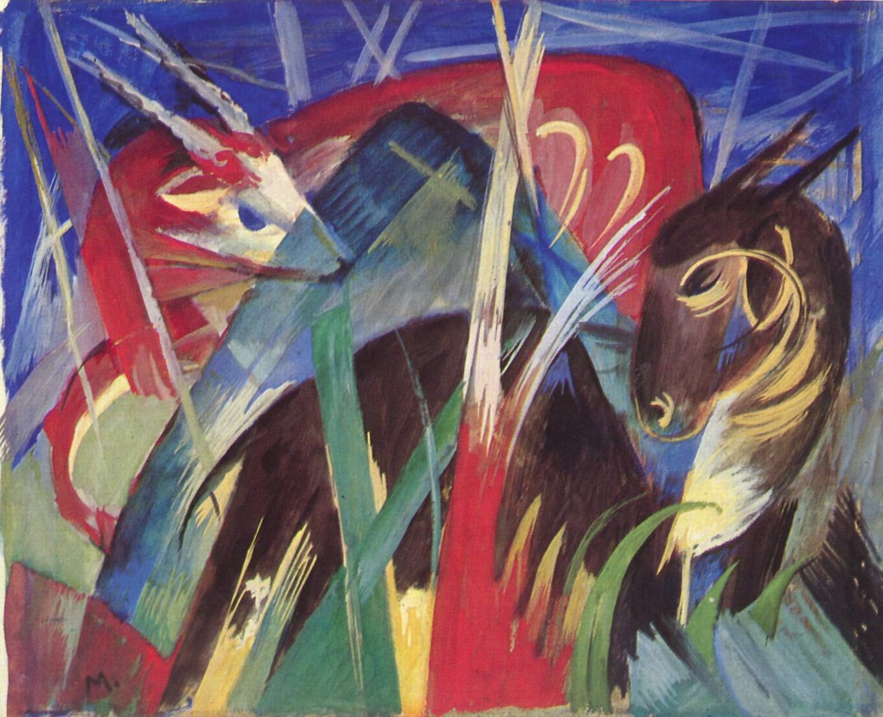 masal by Franz Marc