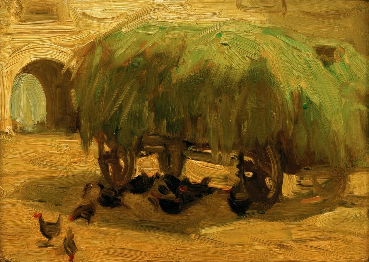 el arabası by Franz Marc