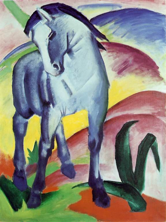 Bilinmeyen resim by Franz Marc