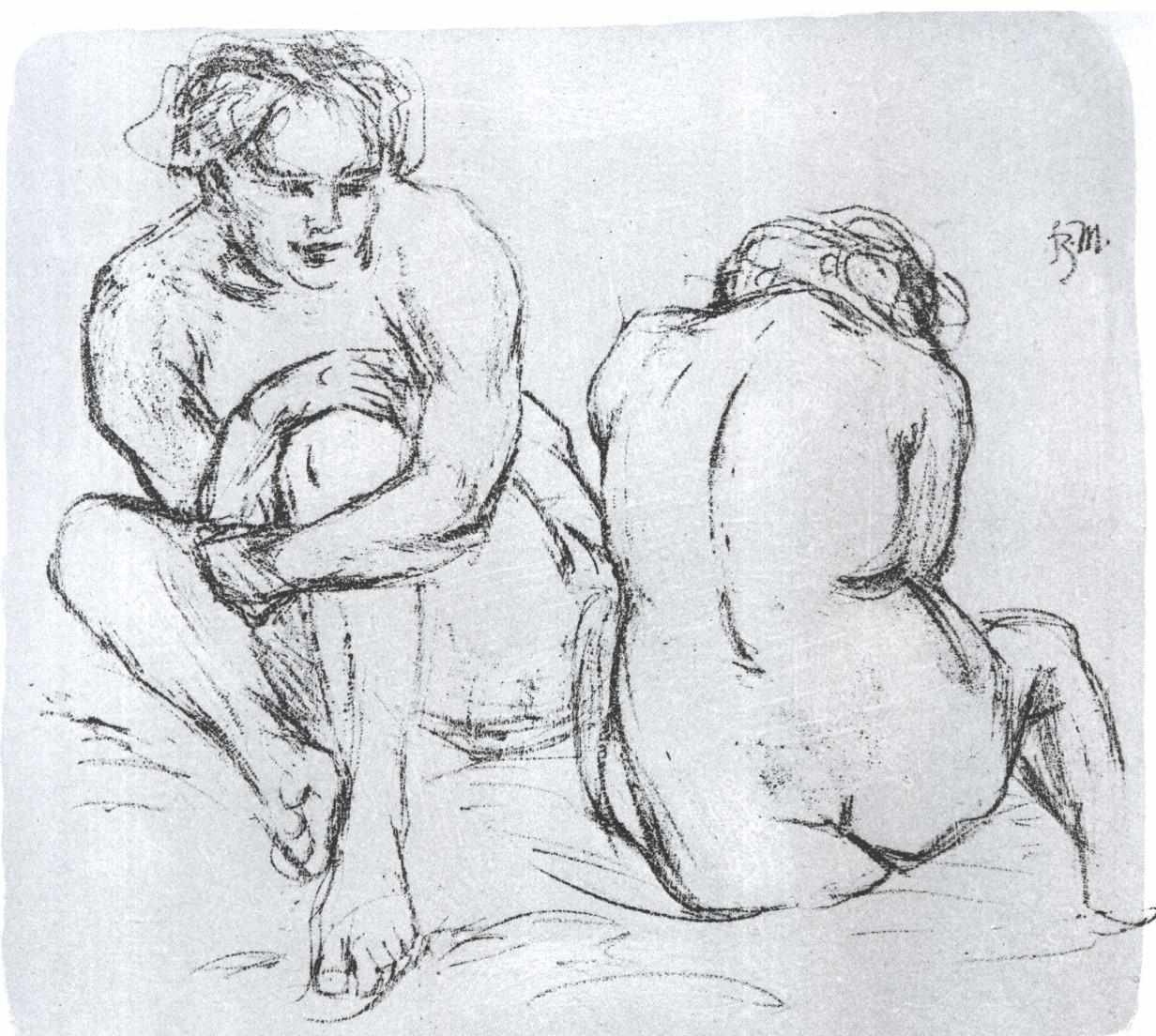 iki hareket by Franz Marc