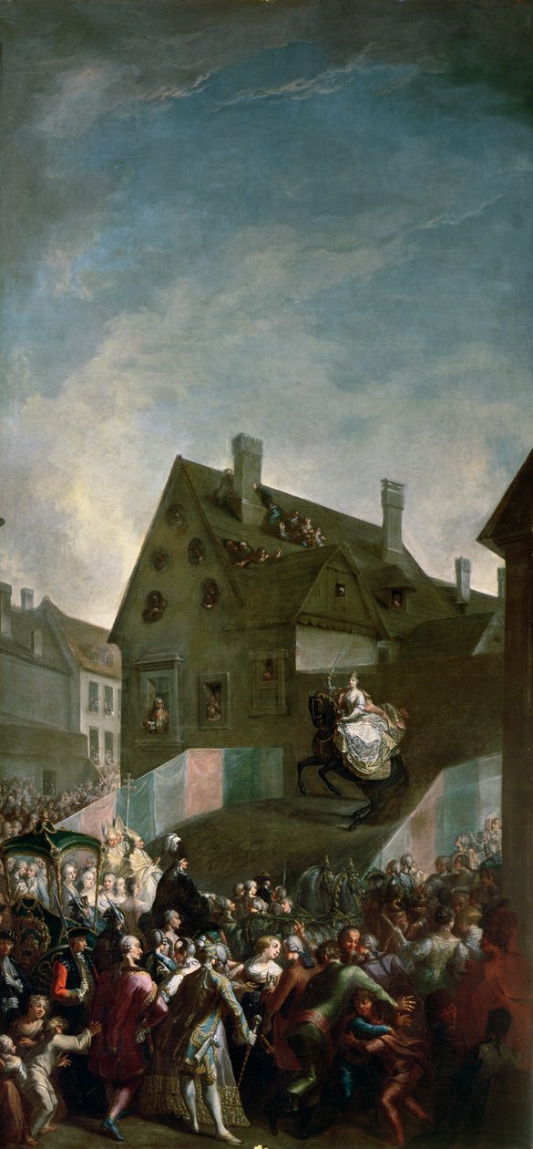 Avusturya İmparatoriçesi Maria Theresa (1717-80) Pressburg