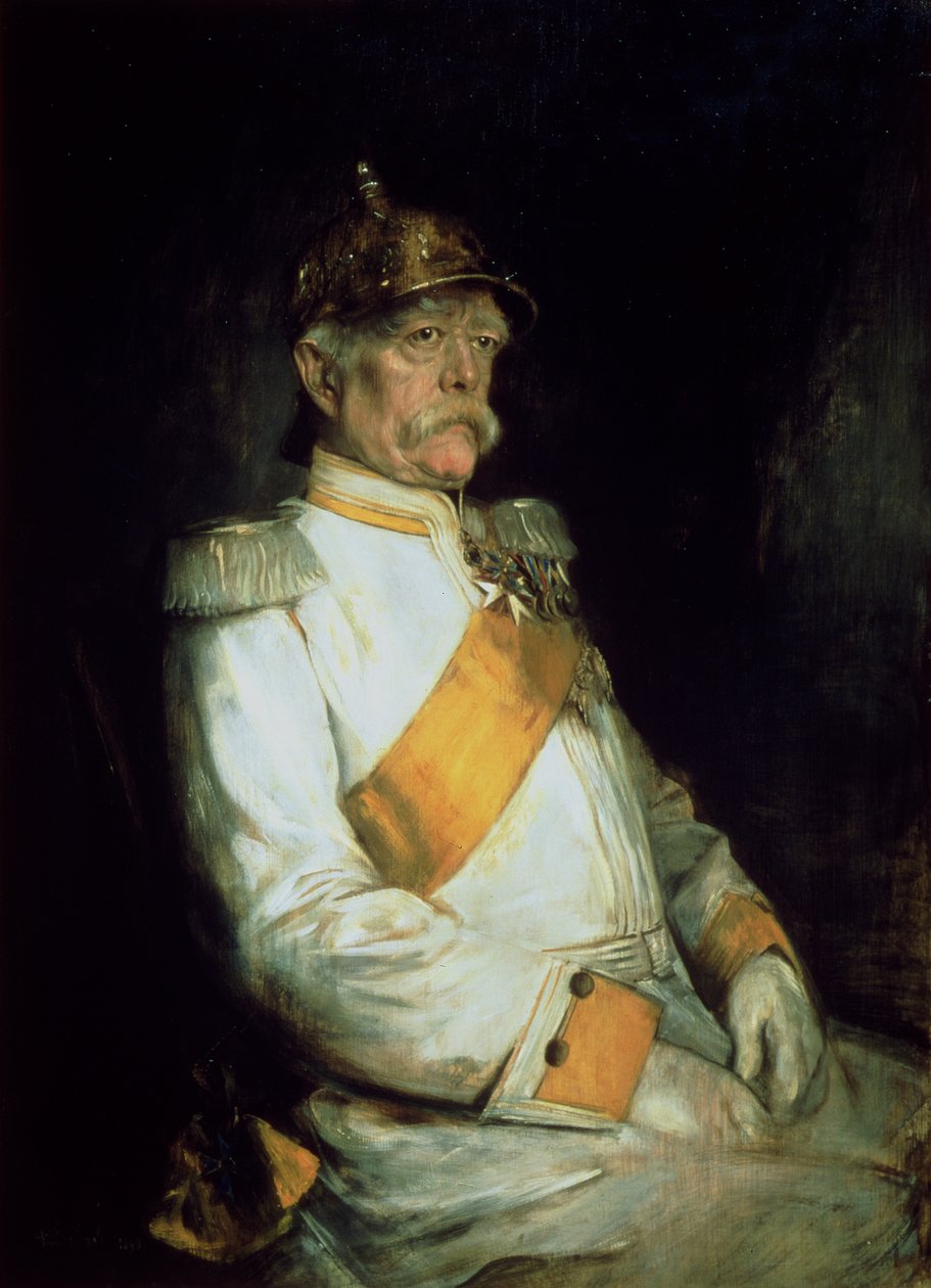 Şansölye Otto Von Bismarck (1815-98) 1890 by Franz Seraph von Lenbach