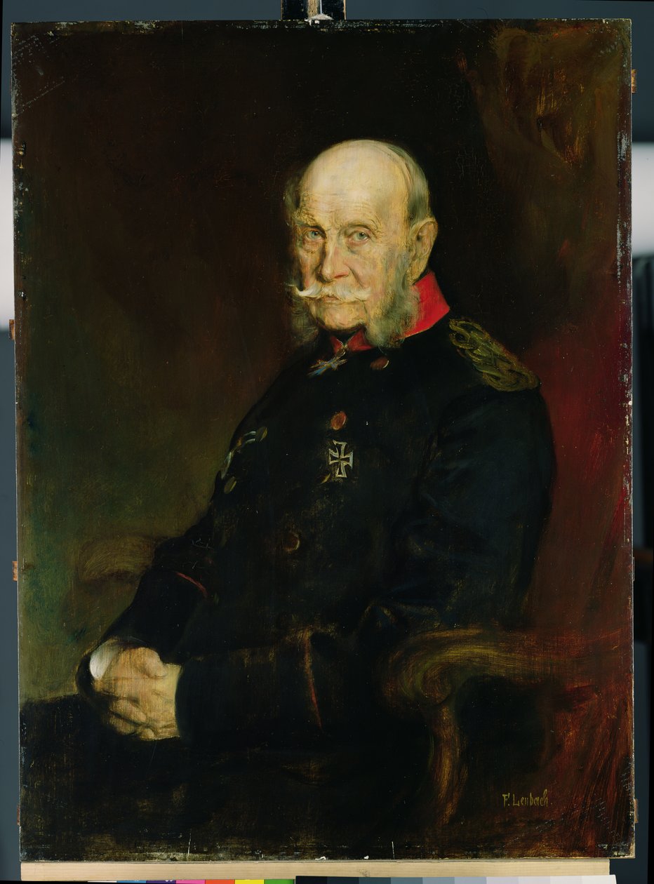 Kaiser Wilhelm I (1797-1888), 1888  by Franz Seraph von Lenbach