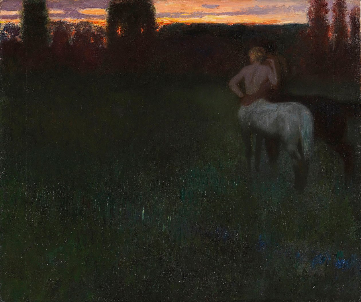 gün batımı by Franz von Stuck